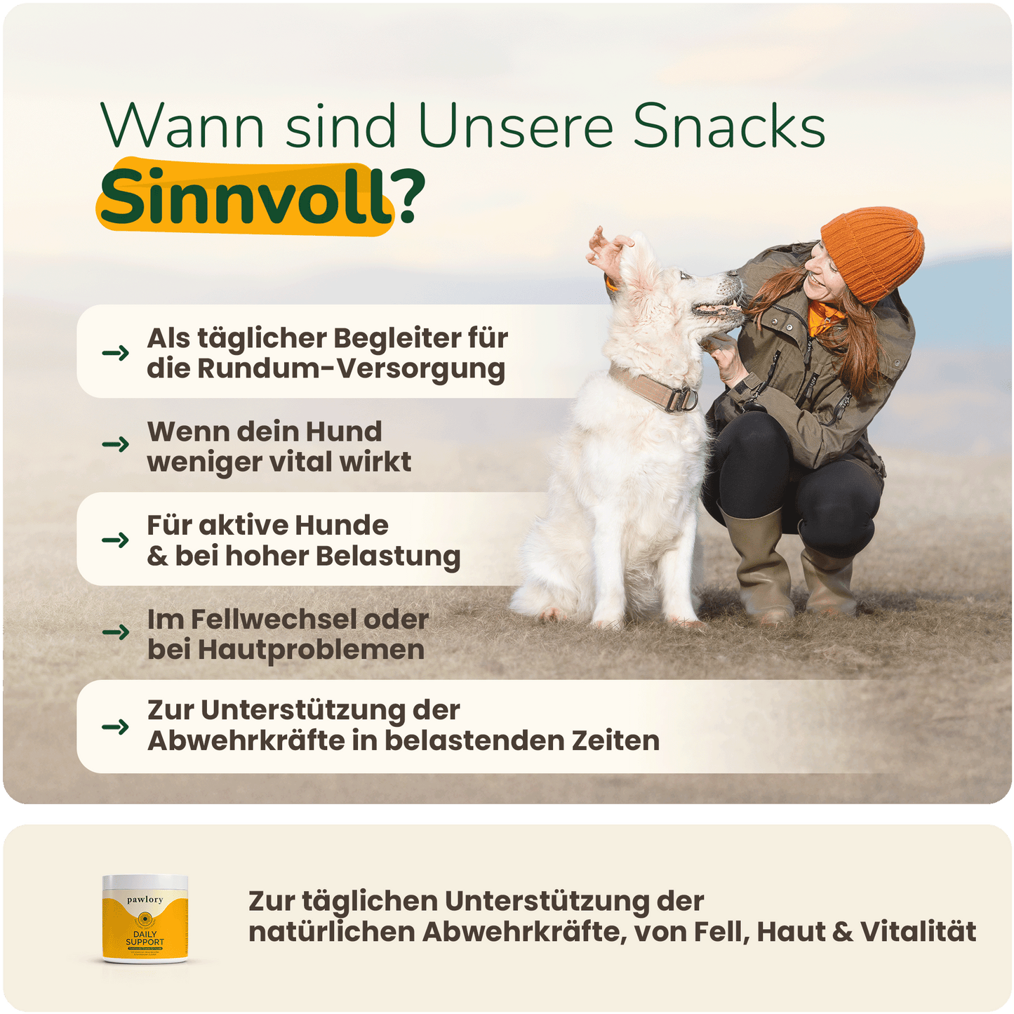 16 in 1 Daily Support - Hundesupplement