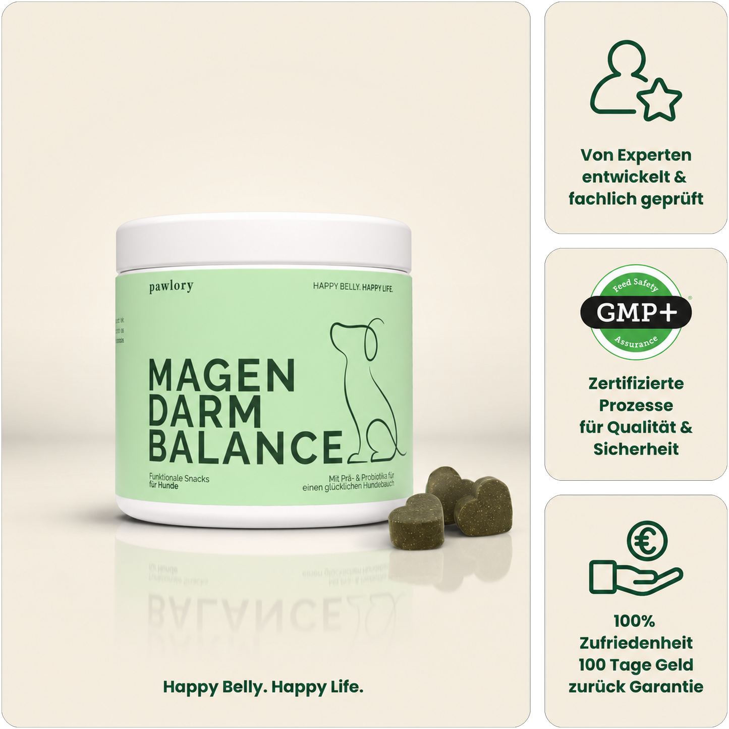 Magen-Darm Balance Hundesupplement